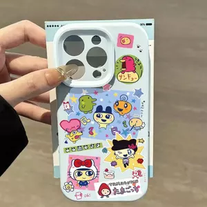Phim hoạt hình đầy màu sắc nhân vật gạo nếp trường hợp cho iPhone 17 trường hợp điện thoại 16promax 15 14