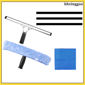 1 Bộ Dụng Cụ Lau Cửa Sổ: Máy Chà Lau Lau Kính Cho Cửa Tắm Gương Kính Chắn Gió Ô Tô - Bộ Vệ Sinh Cửa Sổ Cho Hộ Gia Đình Phòng Tắm Nhà Bếp khxinggao