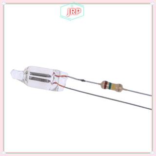 JRP 20 Chiếc Đèn Báo Neon Có Điện Trở Kết Nối Với 220V 6 * 16 mm Neon Phát Sáng Đèn Mains Chỉ Báo JRP