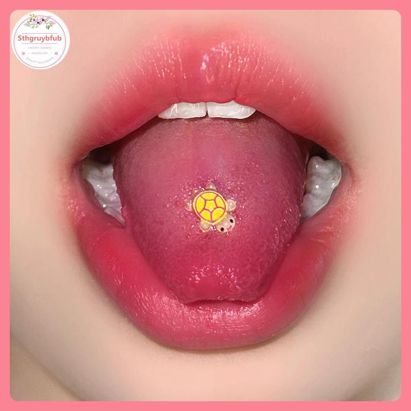 STHB - Bộ 5 Chiếc Dạ Quang Rùa Nhỏ bằng Nhựa Dễ Thương, Phù Hợp làm Trang Sức