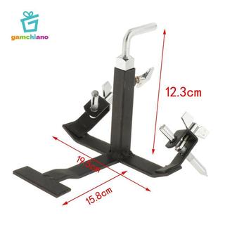 Bàn đạp gõ Giá đỡ chuông bò Giá đỡ thép có thể điều chỉnh cho đế bàn đạp trống Tương thích với bộ trống da bò