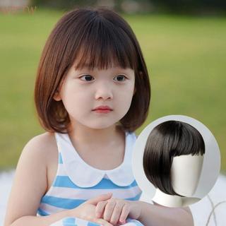 WEETW Tóc Giả Cho Bé Thực Tế Đáng Yêu Chất Lượng Cao Phụ Kiện Tóc Nối Tóc Trẻ Em Mũ Đạo Cụ Chụp Ảnh Lông Tơ Liền Mạch Tổng Hợp Tóc Giả Ngắn
