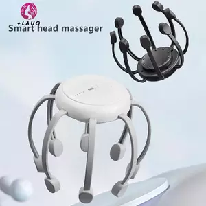 Springevenstar Điện Bạch Tuộc Móng Vuốt Đầu Máy Mát Xa 4 Chế Độ Massage Da Đầu Trị Liệu Đầu Trầy Xước Giảm Mệt Mỏi Cải Thiện Giấc Ngủ Springevenstar