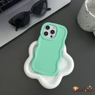 Ốp Điện Thoại Macaron Pastel Dễ Thương Cho Samsung Galaxy A54 A53 A25 A52 A52s A51 M40s A50 A50s A30S A35 A36 A56 A34 A33 A32 A31 Vỏ Màu Ngọt Ngào Khung Sóng Đơn Giản Thời Trang Hàn Quốc