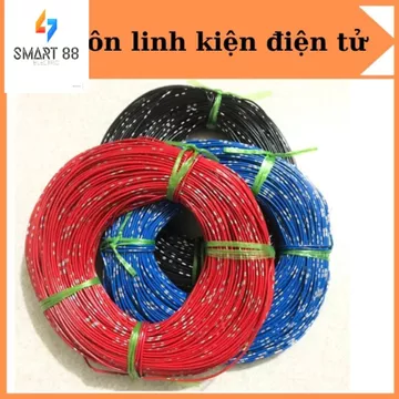 SMART88- 100mét Dây điện nhật 0.5, dây điện 0.85, dây điện lõi đồng, dây điện đơn mềm