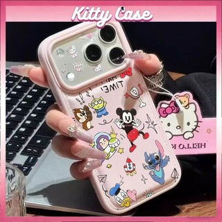 Ốp lưng cấu trúc nệm khí Cho iPhone 11/12/13/XR/14/15/16/17/7/XR Pro Max Plus Ốp lưng bao quanh thời trang Mèo