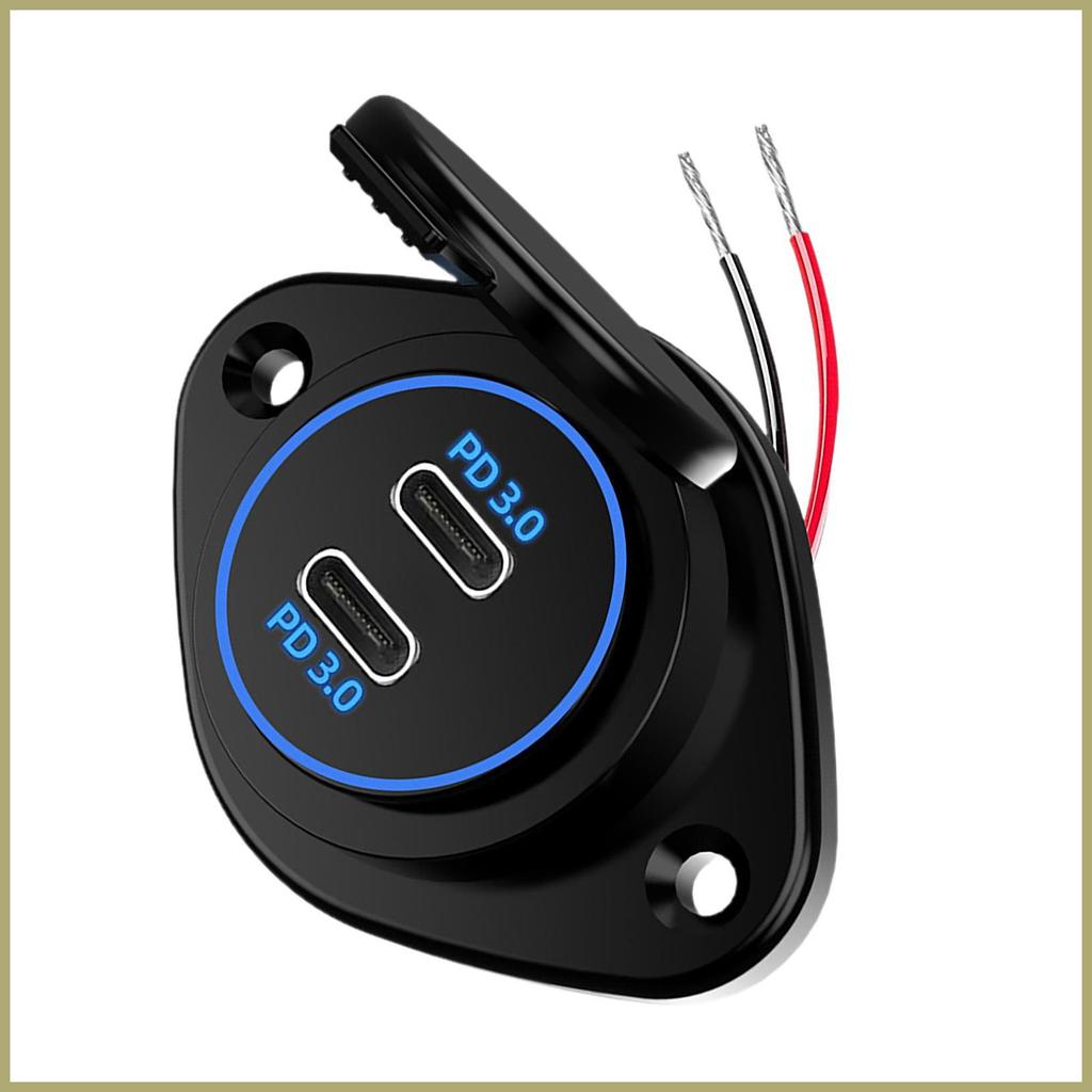 Ổ cắm sạc USB chống nước trên ô tô, sạc nhanh cho điện tử ô tô abrtedvn
