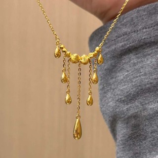 Vòng cổ tua rua CLKLACEMASK, Vòng cổ giọt nước tinh tế đa năng, Phong cách tối giản thanh lịch Vòng cổ cổ cổ cổ điển sang trọng thời trang nữ