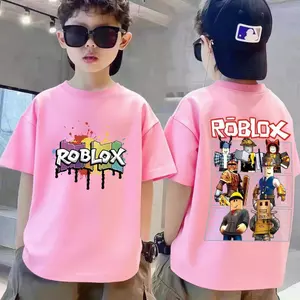 COD tại nhà, cartoon In, cotton Thun, đầu tròn, chủ đề trò chơi, Áo T, 1-11 tuổi, trẻ em
