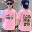 COD tại nhà, cartoon In, cotton Thun, đầu tròn, chủ đề trò chơi, Áo T, 1-11 tuổi, trẻ em