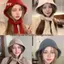 HFSHY Balaclava Bonnet Nữ - Skullies Beanie Dệt Kim Giữ ấm, Perfect Cho Mùa Đông