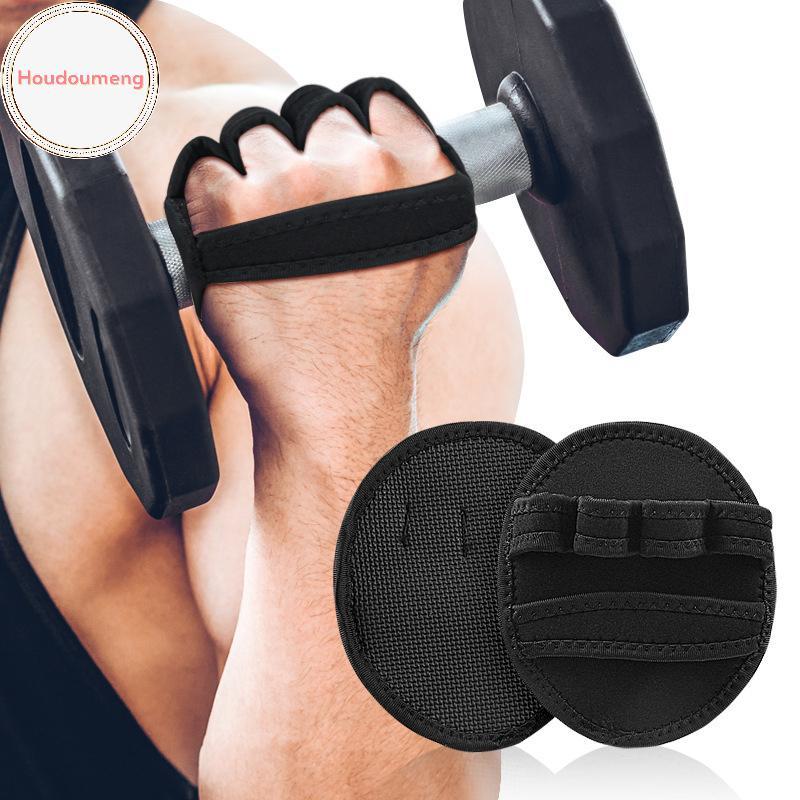 Hodou Cặp bảo vệ lòng bàn tay cho tập gym và cử tạ - Half-finger workout gloves