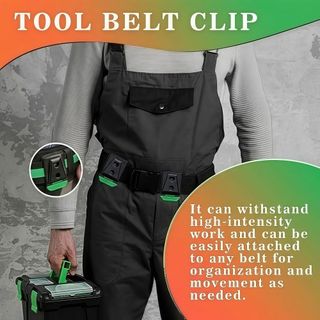 Khóa túi thắt lưng POCKETN, Kẹp túi thắt lưng tương thích ABS chắc chắn, Chất lượng cao Bền bỉ Nhanh chóng đính kèm dụng cụ thay thế Khóa thắt lưng Sử dụng chuyên nghiệp