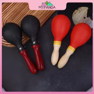 MYPANDA 2 Chiếc Chuyên Nghiệp Cặp Maracas Lắc Lục Lạc Búa Cát Bộ gõ Nhạc Cụ Cho Tiệc KTV Cho Trẻ Em.