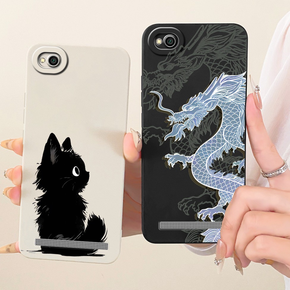 Ốp lưng cho Redmi 5A Vỏ điện thoại silicon vẽ ngộ nghĩnh dễ thương MCI3B MCG3B