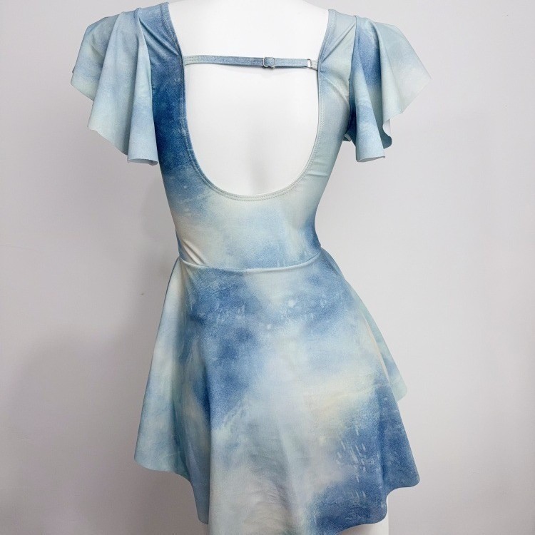 Váy Boxer Đồ Bơi Tie-Dye Ngọt Ngào, Phù Hợp Mặc Đi Biển