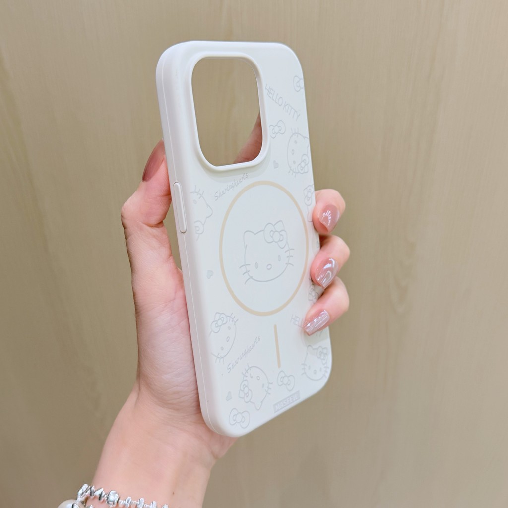 Ốp lưng iPhone hình mèo loại từ tính phù hợp cho iPhone 17 Pro Max, iPhone 17 16 15 14 13