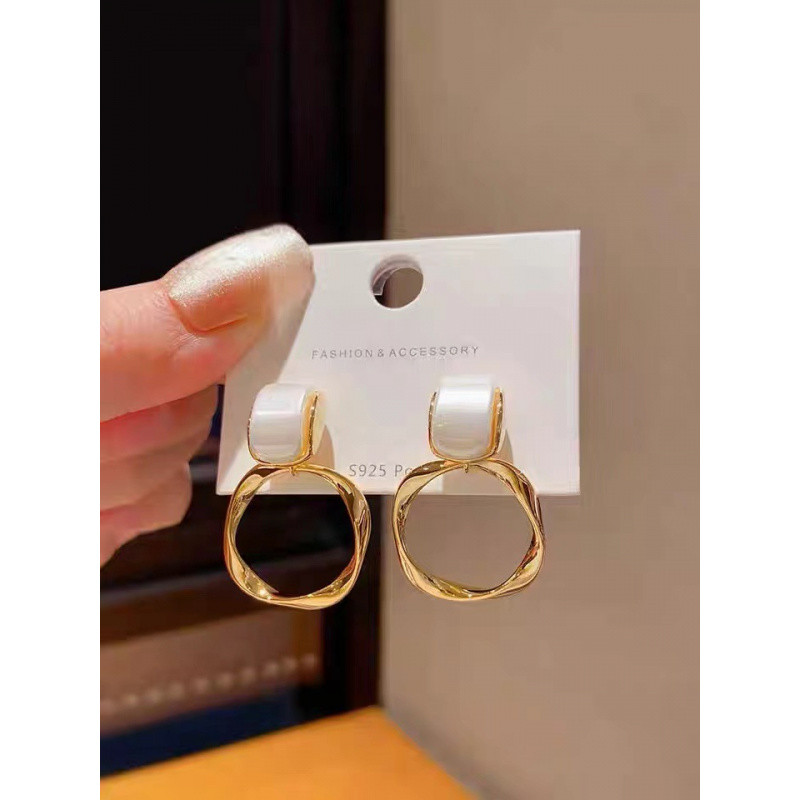 Bông tai bạc S925 đa năng, tinh tế, thời trang dành cho nữ