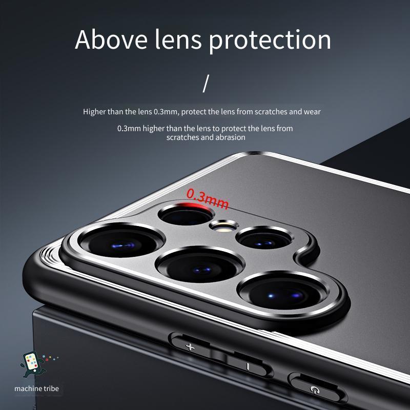 Ốp Lưng Cho Samsung Galaxy S26 Ultra S26 + Mặt Sau Kim Loại TPU Chống Sốc Điện Thoại