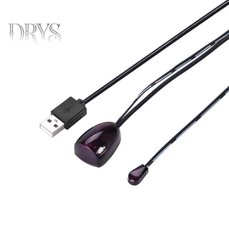 (TFT) Bộ chuyển đổi USB IR Bộ mở rộng từ xa hồng ngoại Bộ thu lặp Bộ phát Emmitter Áp dụng cho tất cả các thiết bị điều khiển từ xa MỚI