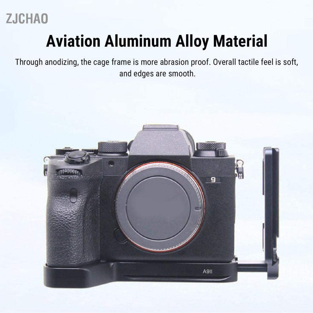 Zjchao L Chân Đế Nhanh Chóng Phát Hành Đĩa Phù Hợp Với A9II Camera Hợp Kim Nhôm QR Với 1/4 Inch Vít 3/8 Giày Lạnh núi