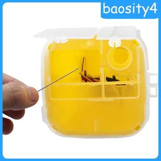 Hộp đựng rác thải lưỡi kim Sharps màu vàng có nắp khóa 1.0L