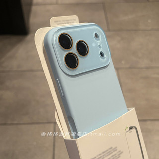 Ốp điện thoại silicon lỏng cửa sổ nhỏ sang trọng cho iPhone17 16 15 14 13 Pro Max Bảo vệ Camera chống sốc Vỏ mềm chống rơi