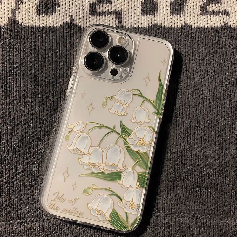 Hoa chuông bấm cho 16 trường hợp iPhone 17Air Space Case 14 13 11Pro