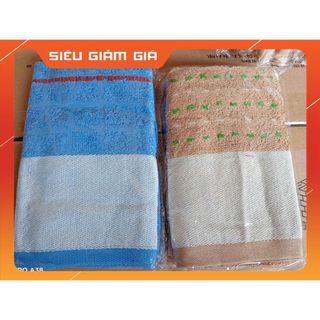 Set 3 Khăn tắm mềm mịn, thấm hút cao cấp 32*72cm, dùng cho cả gia đình - Mix màu ngẫu nhiên