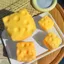 AMBU Giant Cheese Squishys, Vàng Cảm Giác Giảm Căng Thẳng Squishy Phô Mai Lớn, Thư Giãn Mềm Mới Lạ Tăng Chậm Đồ Chơi Bóp Mềm