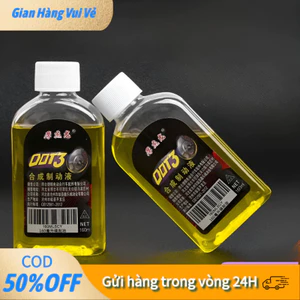 【48h】Dầu phanh xe điện 160ml công thức đặc biệt chống ăn mòn, bảo vệ toàn diện hệ thống phanh đĩa hiệu quả.