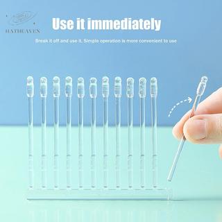 [hatheaven] Hộp 24 que tăm bông tai dùng một lần, tái sử dụng, mềm, an toàn cho trẻ em và người lớn tuổi