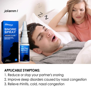 [JM] Xịt chống ngáy 30ml Giảm căng thẳng Cải thiện ngáy Thoáng khí Dừng ngáy Giảm đau họng Ngủ dễ dàng hơn Xịt thở tốt hơn