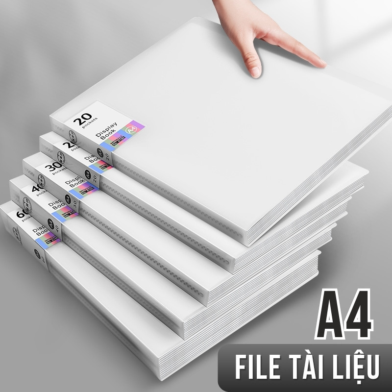Sổ lưu trữ tài liệu nhiều ngăn PP Vật liệu PP Dụng cụ văn phòng và học tập - Lưu trữ tài liệu nhạc
