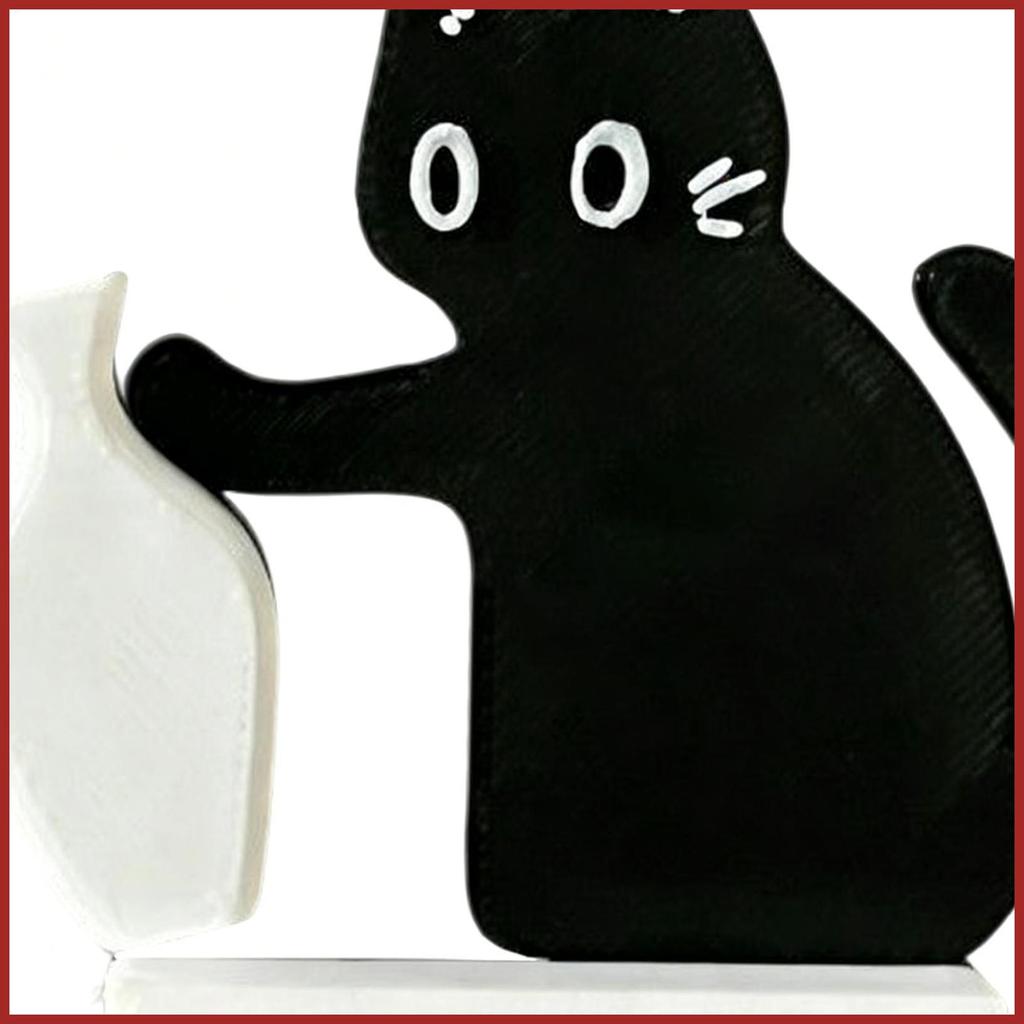 Mèo Whisker Jar Từ Tường Trang Trí Tủ Lạnh Nam Châm Mèo Whisker Giá Đỡ Cho Bản Đồ Lịch Nhà Bếp koapavn