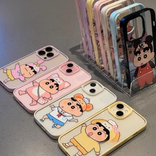 Dành Cho IPhone 17 16 15 14 13 12 11 Pro Max X XR XS Max 6 7 8 Plus Dễ thương Crayon New Acrylic trường hợp điện thoại