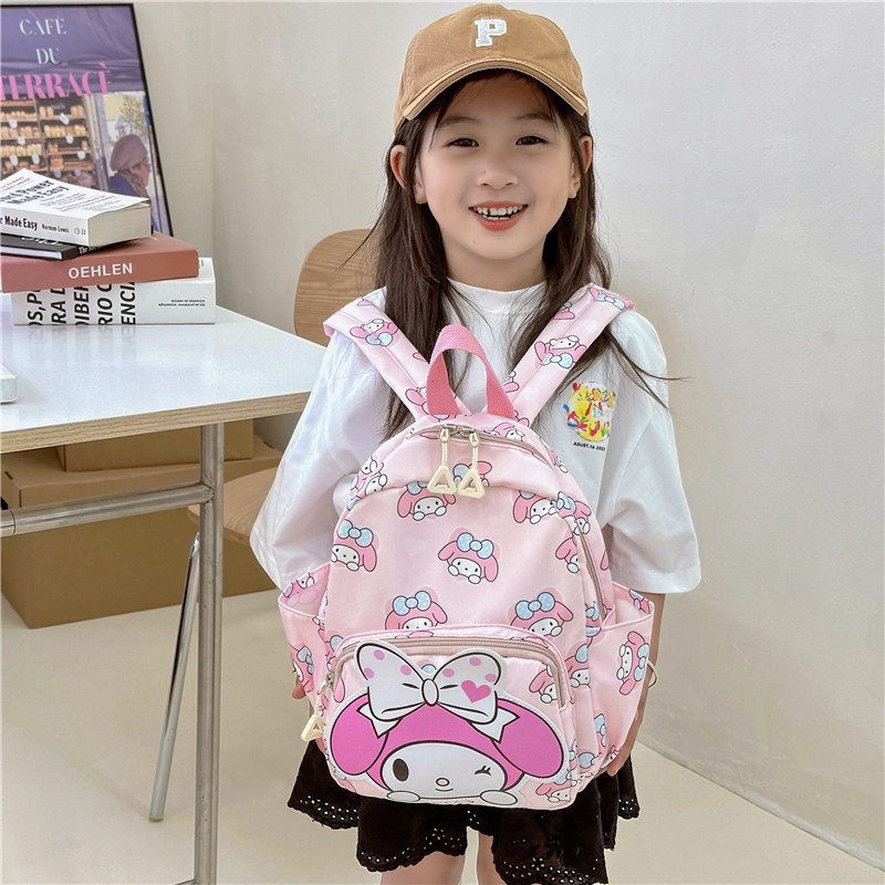 Balo Hình Gấu - Koromi - Kitty- Pochaco Đi Học Chất Liệu Vải chống thấm nước cho bé