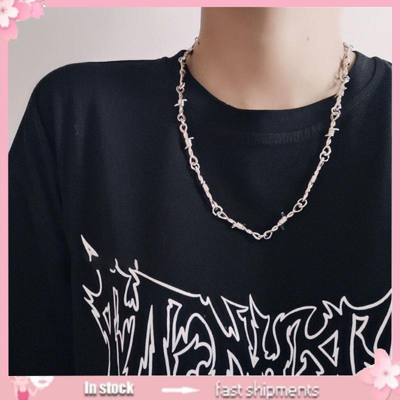 Chocker Punk YOI Dây Xích Thép Gai - Trang Sức Phong Cách Punk