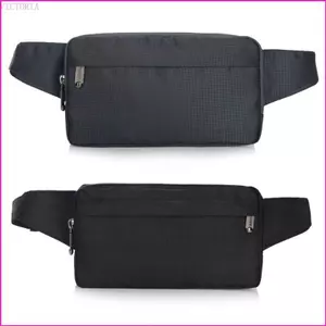 VIC Nam Dây Nylon Bum Eo Túi Điện Thoại Fanny Pack Đeo Vai Thể Thao Túi Zip
