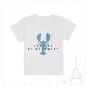 áo bé trai thời trang cotton 2026 áo sơ mi nhỏ tăng size Form 1 áo giãn áo tròn cổ áo ngắn