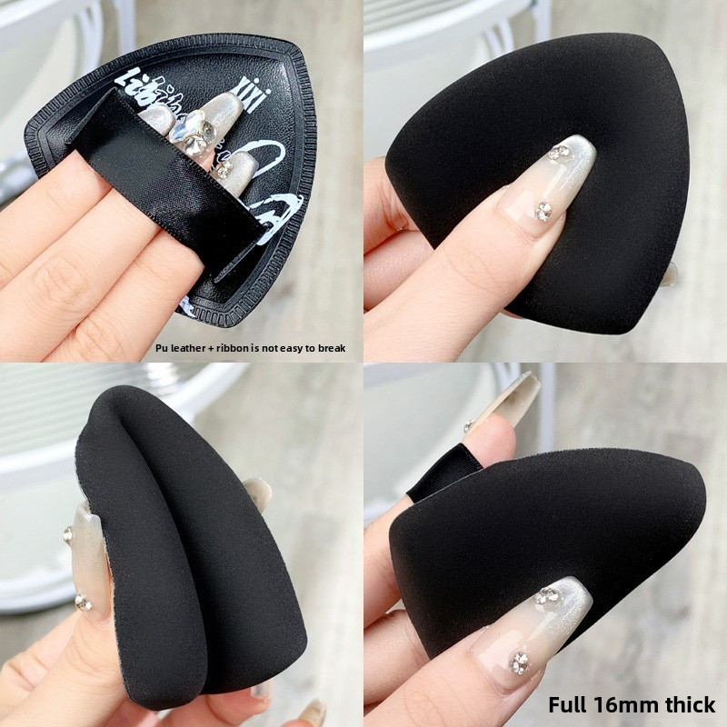 Xixi Bông phấn dứa đen, siêu mềm, công dụng kép, nhỏ gọn, không thấm phấn, cho sinh viên.GJ66