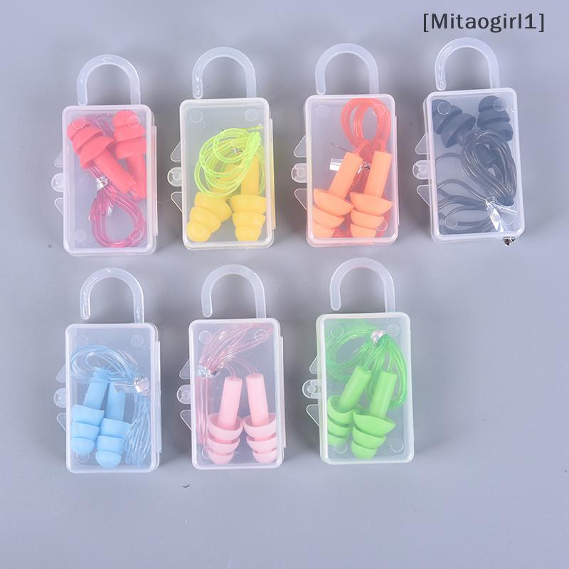 [MG1] Nút tai silicon chống thấm nước Nút tai chống ồn khi ngủ Giảm tiếng ồn [Vn]
