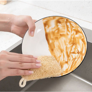 SET 5-10 Sơ Mướp Thiên Nhiên 100% Rửa Chén, Tắm Cọ Rửa Đa Năng B151