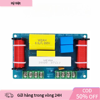 【Hỷ】Crossov phân tần 3 đường tiếng chính hãng, ra 3 đường riêng biệt, lắp cho loa cột, loa thùng, âm ly karaoke.