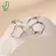 Bông tai dạng lỏng không đều bằng kim loại dành cho nữ Trang sức thời trang Phụ kiện dự tiệc Quà tặng