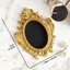 Khung ảnh Mini DAYBREAK, Khung ảnh cổ điển bằng nhựa treo, Khung trưng bày bộ nhớ trang trí công phu Baroque không có kính
