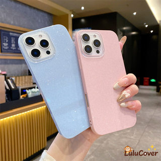 Ốp Lưng Màu Trơn Lấp Lánh Hàn Quốc Cho Tecno Camon 40 30 30S 20 19 Pro Spark Slim 30 30C 20 20C Pro Plus 10 10C 9 8C Pova Slim Cover Sang Trọng Màu Ngọt Ngào IMD Vỏ Chống Ruồi Cứng