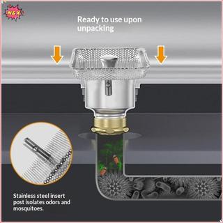 Nút chặn lọc thoát nước bồn rửa N & X Nút chặn bồn rửa nhà bếp bằng thép không gỉ Nút chặn bộ lọc chống tắc nghẽn mùi Phụ kiện phòng tắm.