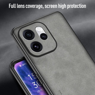 Áp dụng cho OPPO RENO 15F RENO15F RENO 15 F Vỏ chống rơi và chống sốc làm bằng da cừu chất lượng cao và vỏ cứng thân thiện với da