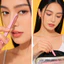 Người mới bắt đầu Nhíp nối mi Đầu phẳng Thép không gỉ An toàn Chính xác Giả Lash Kẹp